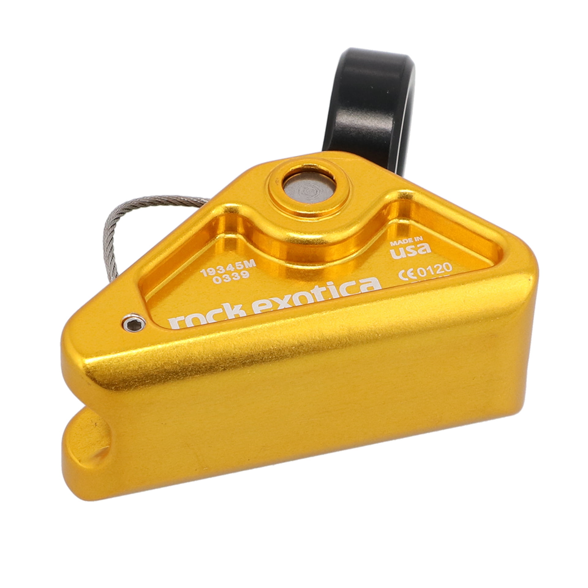 Rope Logic Stileo 1/2" x 8 ft. Wirecore Lanyard Flipline with Rockgrab & Notch Triple Action Snap (101172)