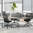 thumbnail image 5 of Atilioo Ergonomic Office Chair, Comfy Desk Chair with Adjustable Height & Lumbar Support, Mesh Swivel Rolling Computer Chair with Armrests for Adults, Black, 5 of 7