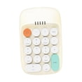 thumbnail image 3 of Teclado numérico para computadora portátil, teclado numérico portátil, silencioso, duradero y resistente. amarillo, 3 of 9