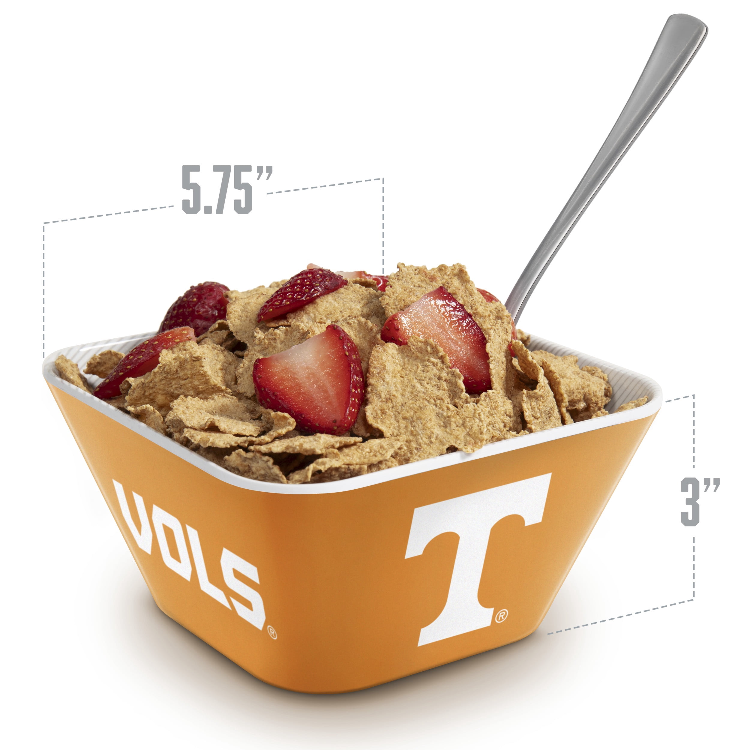 YouTheFan NCAA Tennessee Volunteers Small Snack Bowl