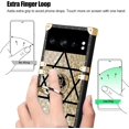 thumbnail image 3 of for Google Pixel 8 Pro Case for Women, Rivet Metal Corner Design Phone Case Cover with Bling Diamond Ring Suitable for Google Pixel 8 Pro 6.7" BF-Gold, 3 of 16