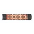 thumbnail image 2 of Eurofase Heating - 4000 Watt Electric Infrared Dual Element Heater-277 Voltage-Black Finish-Brix Decorative Fascia, 2 of 8
