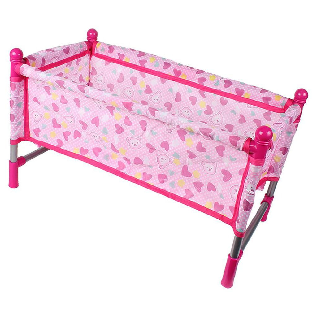 1Set Reborn Bed Baby Crib Baby Toys Accs for Dolls