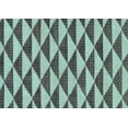 thumbnail image 1 of Ahgly Company Indoor Rectangle Abstract Light Blue Modern Area Rugs, 6' x 9', 1 of 4