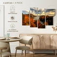 thumbnail image 5 of Elephant Stock Hudson River Wall Art - Horizontal Multi Panel Canvas - Living Room Wall Decor - Nature Multi Panel - Gray And Blue Decor - 84" x 54", 5 of 8