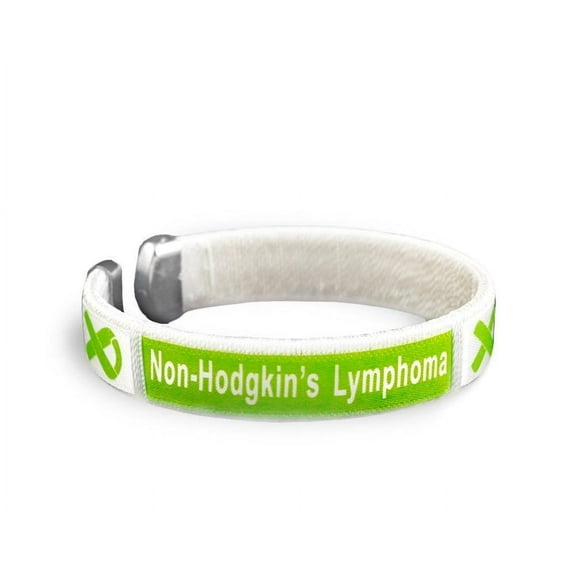 Non-Hodgkin's Lymphoma Awareness Bangle Bracelets