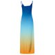 thumbnail image 5 of Sexy mujer moda sin mangas estampado cuello en V señoras Camies cremallera chaleco vestido largo Pompotops  ghjkhdj7697, 5 of 5