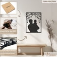 thumbnail image 5 of Violaura Family Metal Wall Art - Easy to Install Hanging Perfect for Home, Living Room Decor (12.0" x 9.6"), 5 of 8