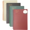 thumbnail image 1 of RETON 4Pack Spiral Bound Notebook, Spiral Journal with Lined Pages, College Ruled 80 Sheets, 1 of 8