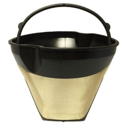 Cone Shaped Permanent Coffee Filter with Finger Grips for Braun