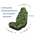 thumbnail image 5 of Pofeuu Flamingo Print Automotive Car Seat Covers Flat Cloth Full Set Seat Covers,Car Seat Covers front seats for Cars Trucks and SUVs-2 PCS, 5 of 9