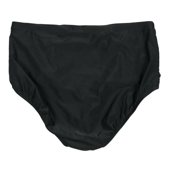 Island Escape Womens Plus South Beach High Waist Minimizing Bikini Swim Bottom