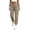 Coffee, variant on Cmfcve Cargo Pants for Women Lightweight Hiking Pants High Waist Drawstring Casual Joggers with Pockets