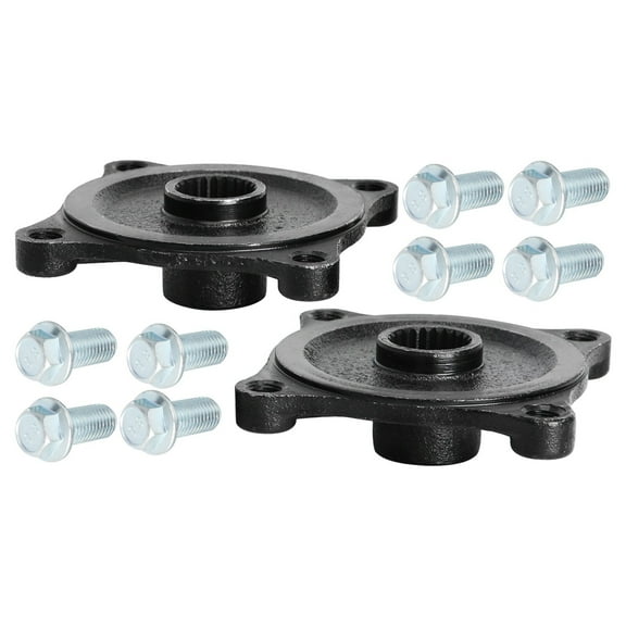 Pair 4 Stud Rear Wheel Hub Axle 110mm For ATV UTV Go kart Quad Buggy 125cc 150cc