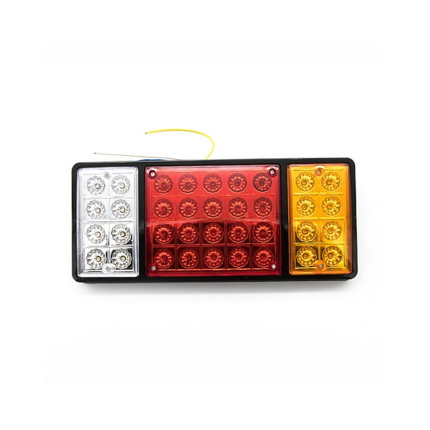 Sidaley Equipo de lámpara indicadora trasera de camión, 2 piezas, dispositivo de iluminación trasera Universal, luces de advertencia, luz trasera LED Bombillas para automóviles Sidaley VI016715-00