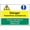 Warning Sign 2, variant on New Warning Plaque Wall Decor Caution - Laser in Use - 8"x12" Metal Tin Sign, Yard Office Outdoor Indoor Safety Sign, Laser Zone