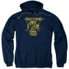 MASTERS OF THE UNIVERSE/HERO OF ETERNIA-ADULT PULL-OVER HOODIE-NAVY-SM