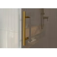 thumbnail image 2 of Glass Warehouse BTSLD-60-MB Equinox 78" High X 60" Wide Sliding Frameless Shower Door -, 2 of 7