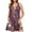 G Multicolor, variant on ITSAME Dress for Womens, Floral Sleeveless Round Neck Casual Beach Midi Sundress Multicolor S