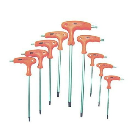 Grip 65188 9-Piece T-Handle Star Key Wrench Set