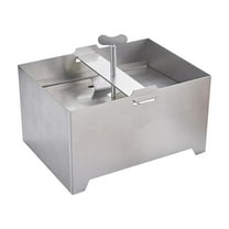 Stainless Steel Paneer Press with Adjustable Pressure and Drip Tray for Efficient Water Removal – Ideal for Making Cheese at Home