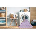 thumbnail image 2 of Ahgly Company Machine Washable Indoor Round Transitional Purple Area Rugs, 5' Round, 2 of 7