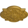 thumbnail image 3 of Ekena Millwork 20"OD x 1 3/4"P Bonetti Ceiling Medallion (Fits Canopies up to 5 1/8"), Hand-Painted Pharaohs Gold, 3 of 6