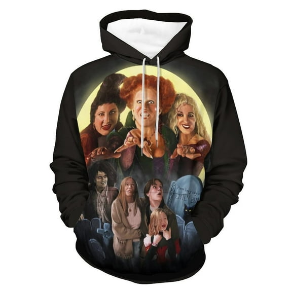 Hocus Pocus Hoodie Unisex 3d Novelty Hoodies Graphic Hoodies Pullover Sweatshirts For Men Women Teen 3XL