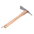 thumbnail image 3 of Hoe Garden Tool,Pickaxe,Pick Axe Simple Practical Fine Workmanship Stainless Steel Wood Material Digging Tools, 3 of 5