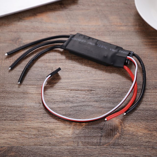Helicóptero De Aviones Rc Esc 40A Sin Escobillas ESC Con 5V/3A BEC Para RC FPV Quadcopter RC Aviones Helicóptero ANGGREK RC Airplanes Helicopter ESC