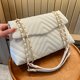 thumbnail image 3 of Bolso bandolera de moda para mujer Bolso de axila de hilo bordado para viaje (Beige) Likrtyny Para Estrenar, 3 of 8