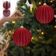 thumbnail image 5 of pstuiky Bolas nevadas para decorar el árbol de Navidad (2 unidades, 15 cm), 5 of 6