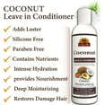 thumbnail image 4 of Okay Coconut Deep Moisturizing Leave In Conditioner Helps Replenish Moisture And Elasticity For Healthy Strong Hair Sulfate,Silicone,Paraben Free For All Hair Types and Textures A 8oz, 4 of 5