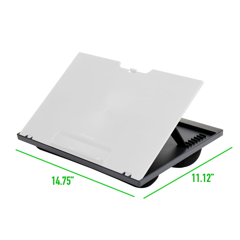 Mind reader adjustable 8 position lap top desk on sale with cushions