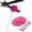 Pink, variant on CCWADH Ceiling Fan Cleaner Duster, Reusable Microfiber Duster with Extension Pole, Max 55" Fan Blade Cleaner, Removable Dusters for Cleaning Walls Bookshelves Door Window Top, Pink