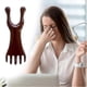 thumbnail image 2 of Massage Comb Wooden Wide Tooth Comb Head Scalp Hair Care Sandalwood Comb Gift, 2 of 5