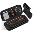thumbnail image 1 of sarlar Étui Rigide de Transport et Protecteur d'Écran Compatible avec la Console Nintendo Switch 2 et Accessoires, Sac Portable et Léger avec 14 Emplacements pour Jeux, Convient au Voyage et au Rangement, Noir, 1 of 5
