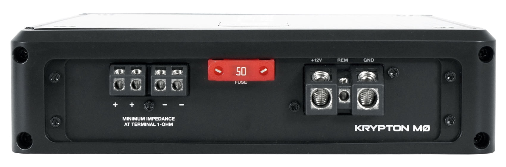 Rockville KRYPTON-M0 1400w Peak/350w RMS Mono 1 Ohm Car Amplifier Amp+Remote