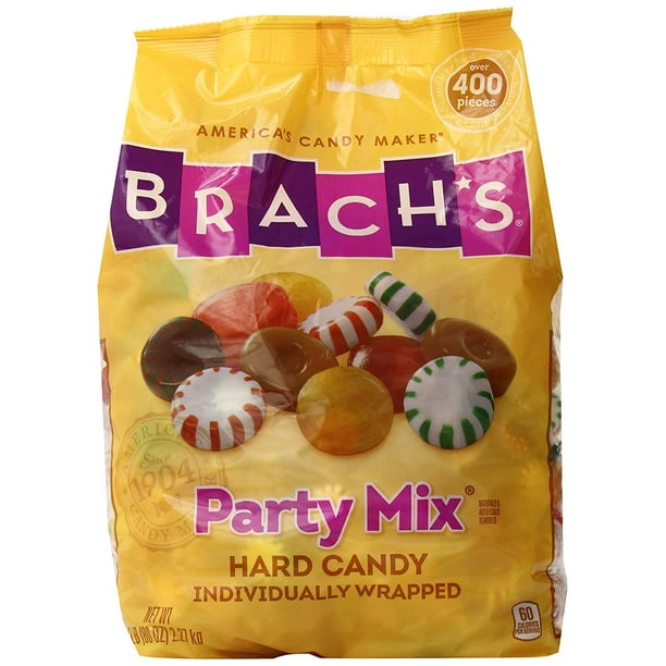 Brach's Party Mix Individually Wrapped Hard Candies Variety Pack, 5