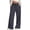 07-Navy, variant on Women's High Waist Wide Leg Pants, Loose Casual Business Trousers, Minimalist Commuter Straight Leg Pants for Office Work 07-Navy S