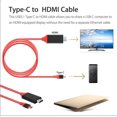 thumbnail image 2 of Cable Adaptador Usb Tipo C A Hdmi 4k 2m, 2 of 5