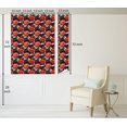 thumbnail image 5 of Ambesonne Roses Peel & Stick Wallpaper for Home, Flowers Swirls and Leaves, 13"x72", Dark Coral and Charcoal Grey, 5 of 5