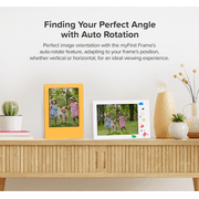 myFirst Frame Doodle 9 - Inch Digital Photo Frame: 32GB Memory, Auto - Rotate, Wall Mount & App-Based Photo/Video Sharing