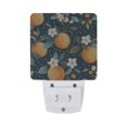 thumbnail image 5 of Yayeee LED Plug in Night Light for The Home with Auto Dusk to Dawn Light Sensors, 2 Pack, Green Oranges, 5 of 6