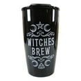 thumbnail image 2 of Ebros Gothic Triple Moon Pentacle Witches Brew Ceramic Travel Mug Coffee Cup, 2 of 6