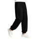 thumbnail image 5 of Niños pantalones niñas Color sólido suelto de ajuste casual deportivo cónico con bolsillos laterales cintura Niños niñas vestido pantalones, 5 of 8