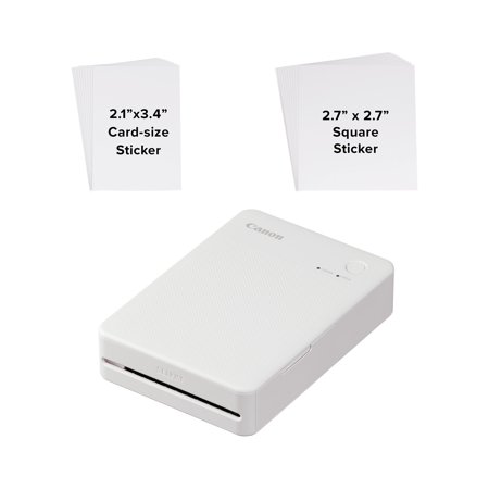 Canon SELPHY QX20 ホワイト コンパクトフォトプリンター スマホ対応 Wi-Fi Bluetooth 写真プリント 小型