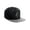 Black Grey, variant on Classic Snapback Old English A to Z Numbers Initials Flat Bill Visor Cap-Black Hat, Letter C