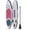11 FT, variant on Extra Wide Inflatable Paddle Board - 11 FT SUP with Camera Mount Kayak Seat D Rings and Non Slip Deck Pad