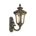 thumbnail image 5 of Livex Lighting Oxford Outdoor Wall Lantern in Imperial Bronze, 5 of 8